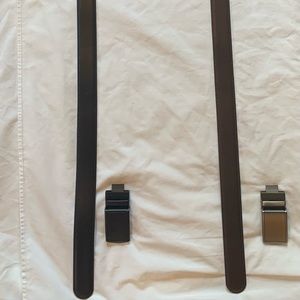 West Leathers 2 pack Slide Ratchet Belt
